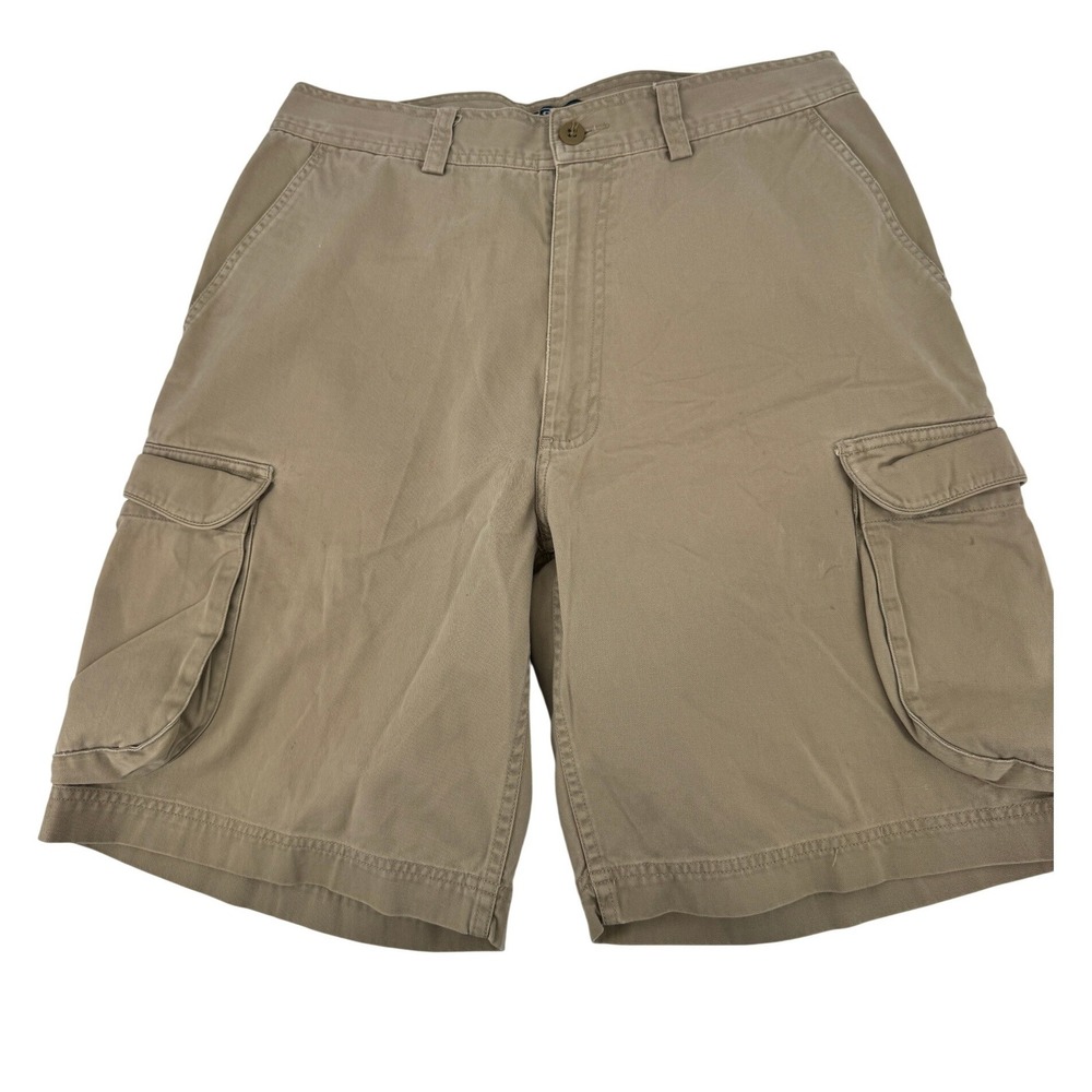 Polo Ralph Lauren Cargo Shorts 32 Mens Tan‎ Khaki Cotton Twill Utility Hiking